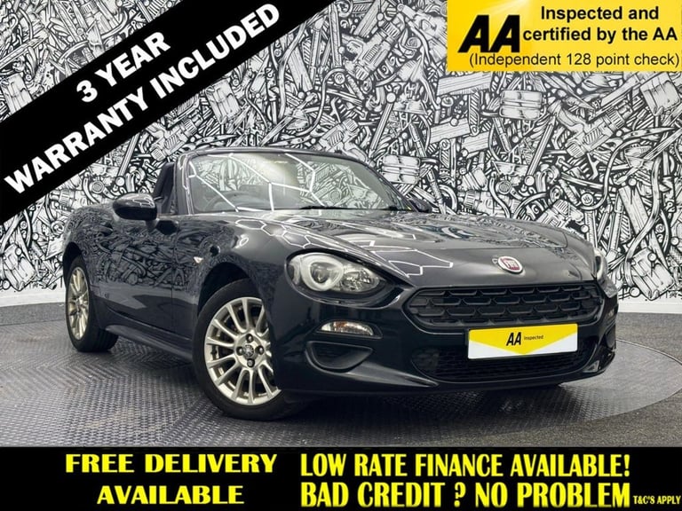 2018 Fiat 124 Spider 1.4 MultiAir Classica Convertible 2dr Petrol Euro 6 (140 ps) Convertible Pet...