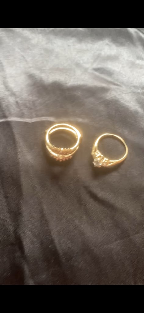 Exclusive 14ct Gold Diamond Ring Set – Custom American Design – 1.37ct Total