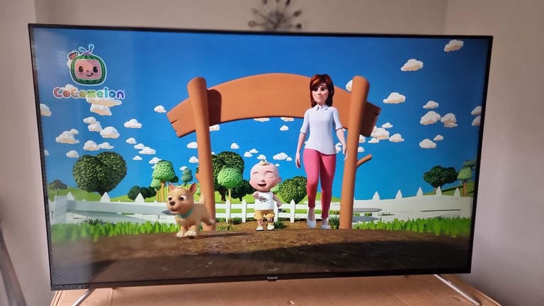 POLAROID 55 INCH SMART 4K UHD HDR LED TV WITH WIFI, FREEVIEW HD FREESAT HD