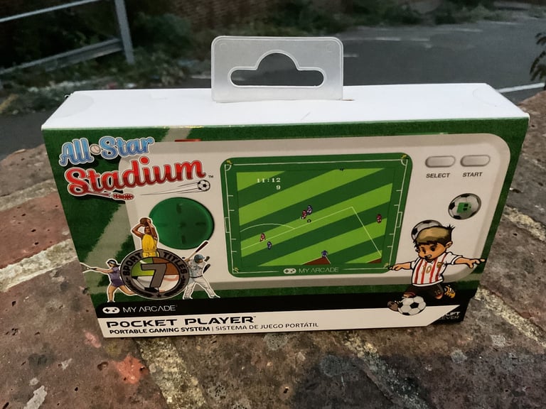 image for MY ARCADE: ALL STAR STADIUM POCKET PLAYER DGUNL3275 - RETRO GAME - NEW | SEALED