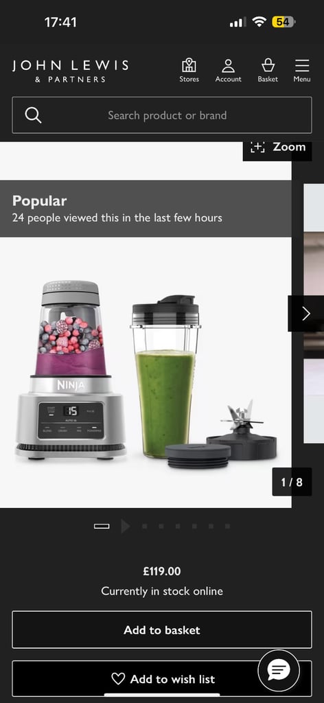 Ninja Foodi Power Nutri Blender 2-in-1