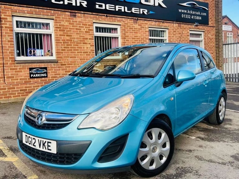 2012 Vauxhall Corsa 1.2 Exclusiv 3dr HATCHBACK PETROL Manual