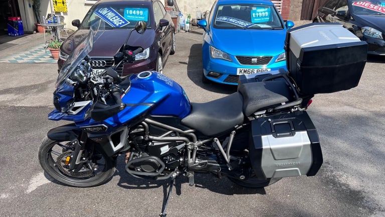 Triumph Tiger Explorer XRT 66 reg 2017 20k service history 2 owners heated seats