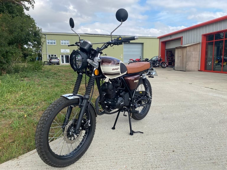 MASH FIFTY SCRAMBLER, 2025, 500 MILES, FANTASTIC LOOKING LEARNER LEGAL MACHINE