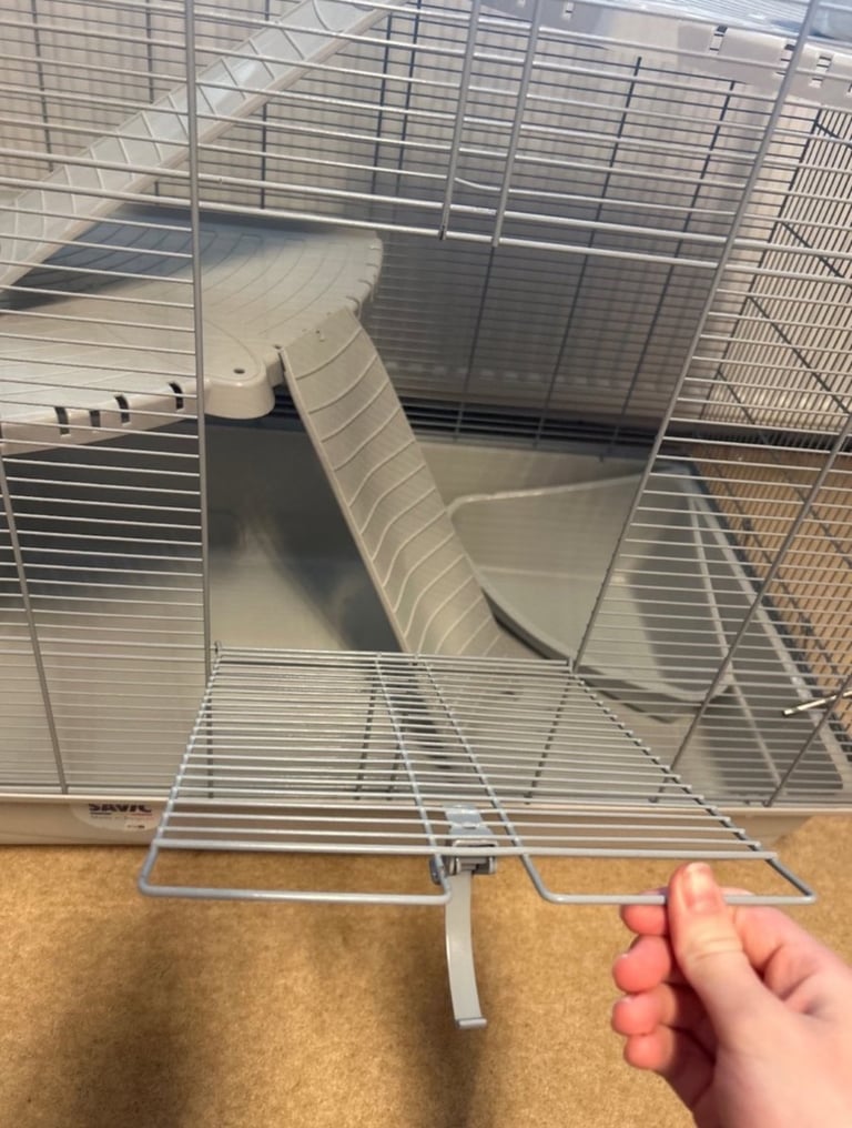 Rat cage with extras 