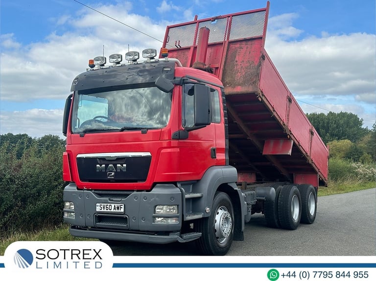 MAN/ ERF TGS 26 440 6 X 4 Dropside Tipper