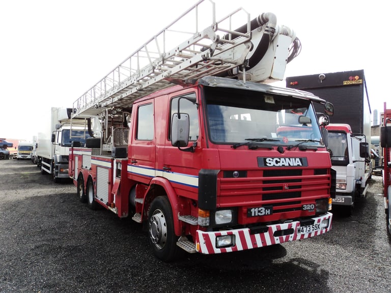 Scania 113 fitted Simon Snorkel ST 290-S