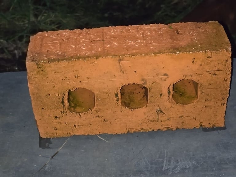 image for Facing Bricks - Ibstock Wire Cut Red Anglian - New Unused - approx 400 off