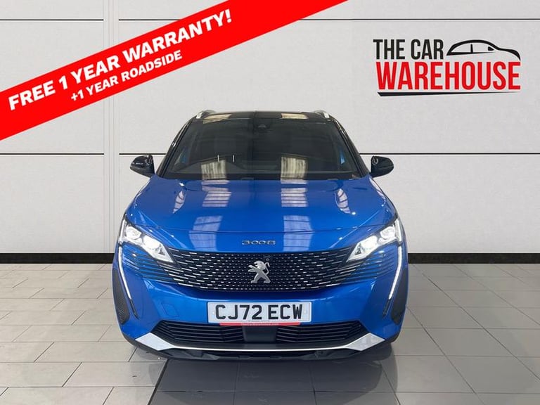 2023 Peugeot 3008 1.2 PureTech GT Premium 5dr EAT8 Automatic Estate Petrol Automatic
