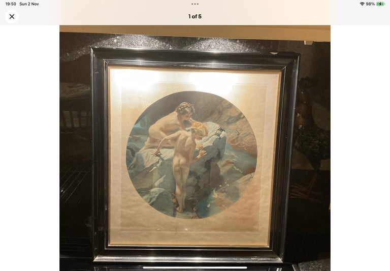 image for Frank Owen Salisbury - “The Wonders of the Sea” Original Print