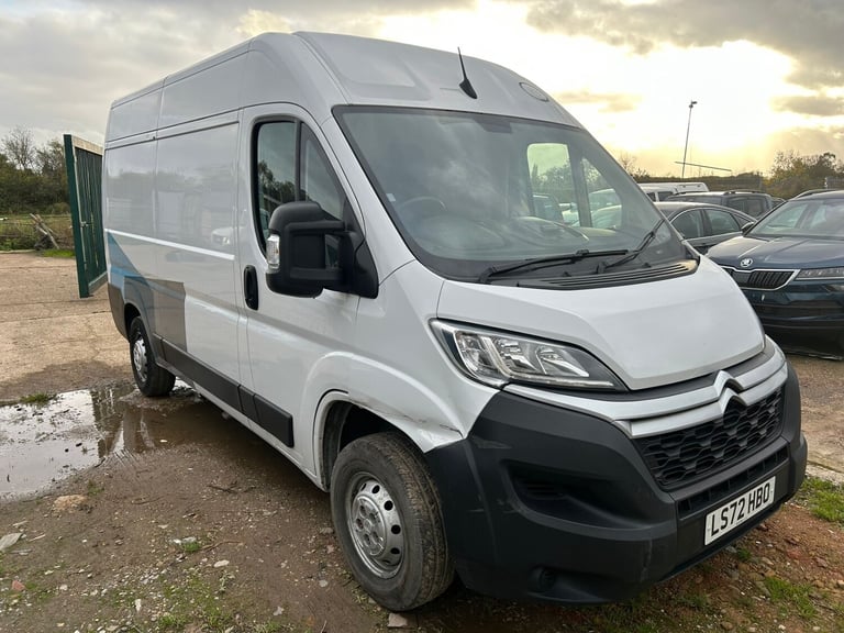 2022 Citroen Relay 2.2 BlueHDi H2 Van 140ps Enterprise Accident Damaged Salvage PANEL VAN Diesel ...