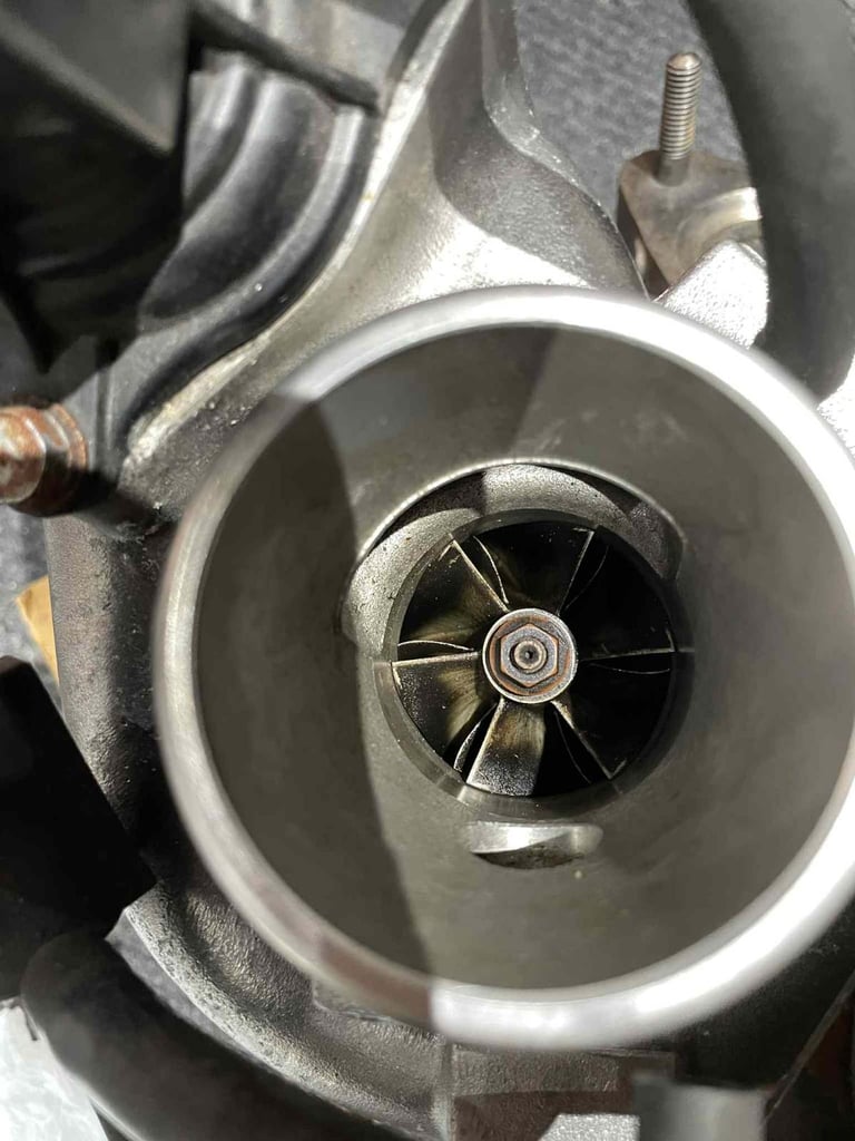 Saab V6 turbocharger