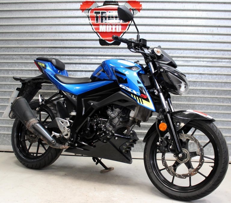 image for 2020 70 SUZUKI GSX-S125 GSXS 125 BLUE NEW MOT LEARNER LEGAL HPI CLEAR TRADESALE