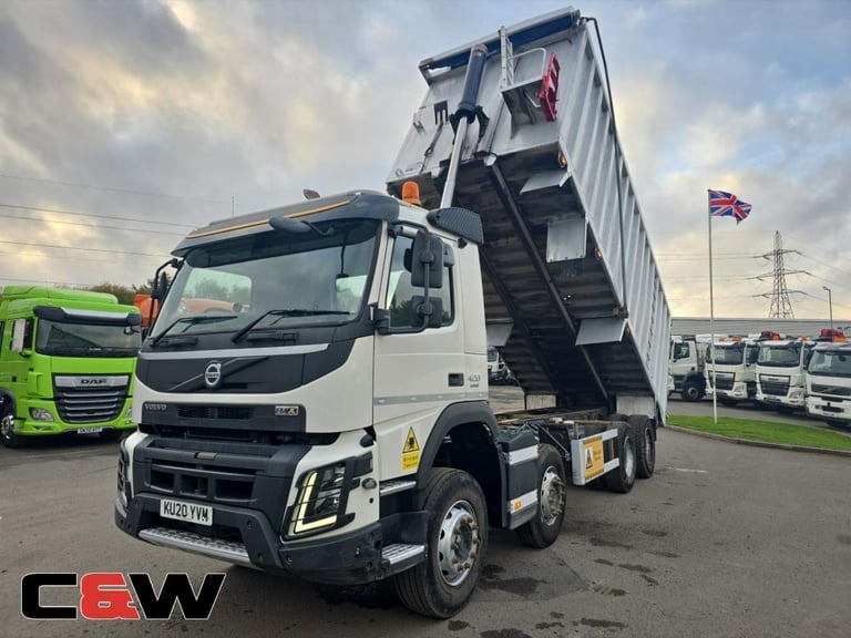 2020 (20) Volvo FMX-420 8x4 Aluminium Bulk Tipper - 254000KMS