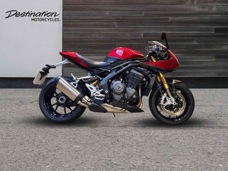 2022 Triumph SPEED TRIPLE 1200 RR red 6 Speed
