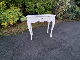 White wood dressing table £39