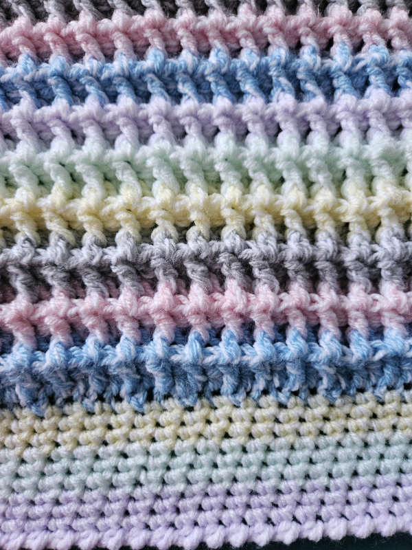 Crochet baby blanket