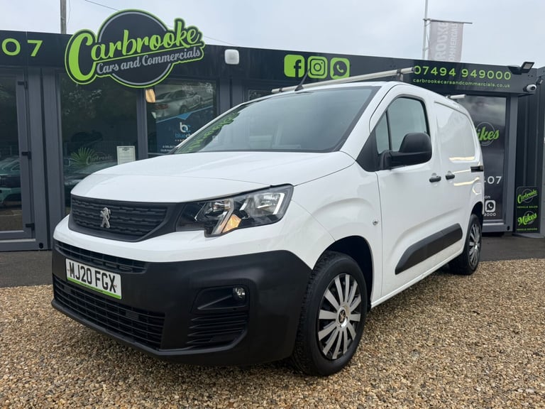 image for 2020 Peugeot Partner 1000 1.5 BlueHDi 100 Professional Van PANEL VAN Diesel Manual