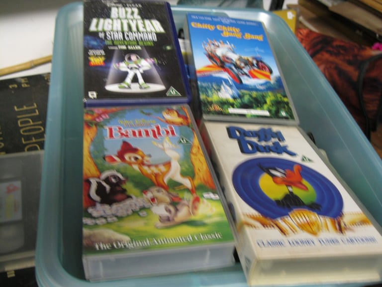 VARIOUS VHS TAPES, GUNNISLAKE PL18 9NA