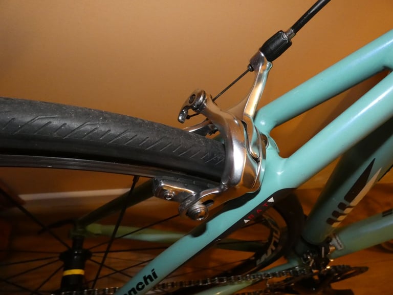 Bianchi road bike.