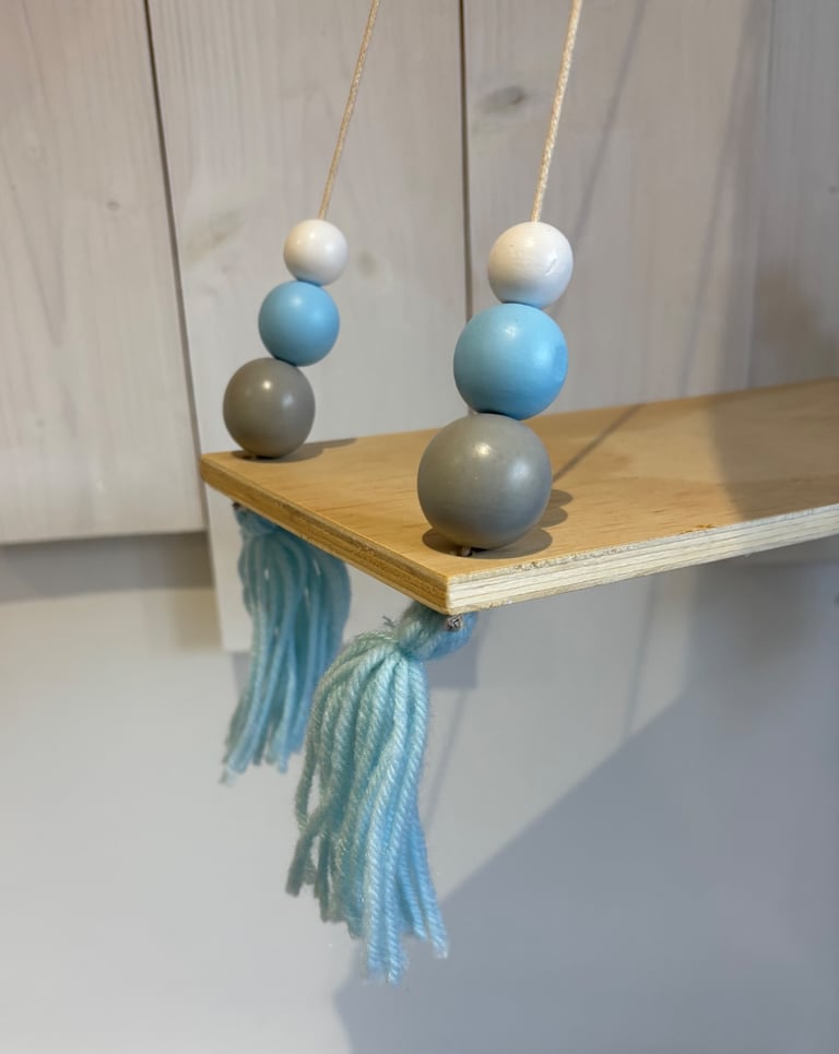 3 x children’s bedroom shelves 