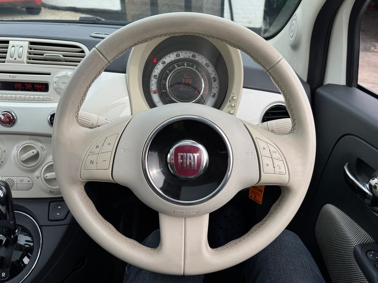 2012 Fiat 500 1.2 Lounge 3dr Dualogic [Start Stop] £20 Road Tax, ULEZ HATCHBACK Petrol Automatic