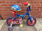 Paw Patrol 12‘‘ bike with stabilisers &amp; helmet