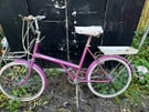 Vintage Raleigh shopper bike 