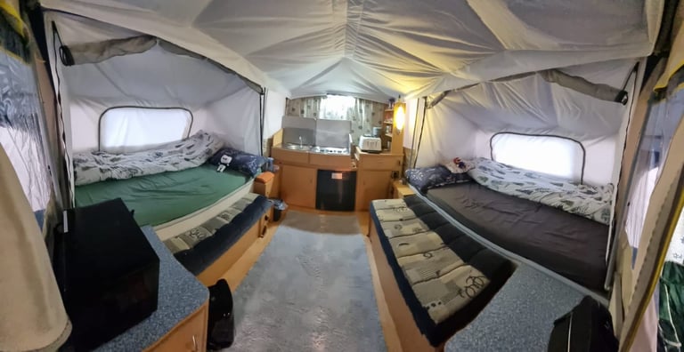 Pennine fiesta trailer tent 