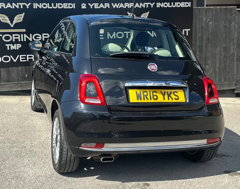 2016 Fiat 500 1.2 Lounge 3dr Hatchback Petrol Manual