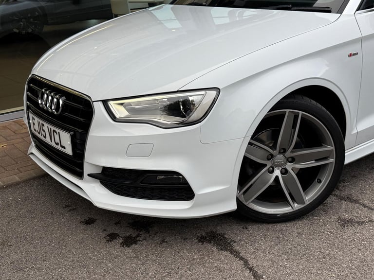 2015 Audi A3 Cabriolet 1.4 TFSI CoD S line Convertible 2dr Petrol S Tronic Euro 6 (s/s) (150 ps) ...