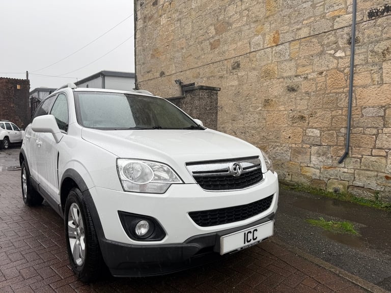 65 VAUXHALL ANTARA 2.2 CDTI 5DR WHITE 1 OWNER LOW MILEAGE BODYKIT HEATED LEATHER