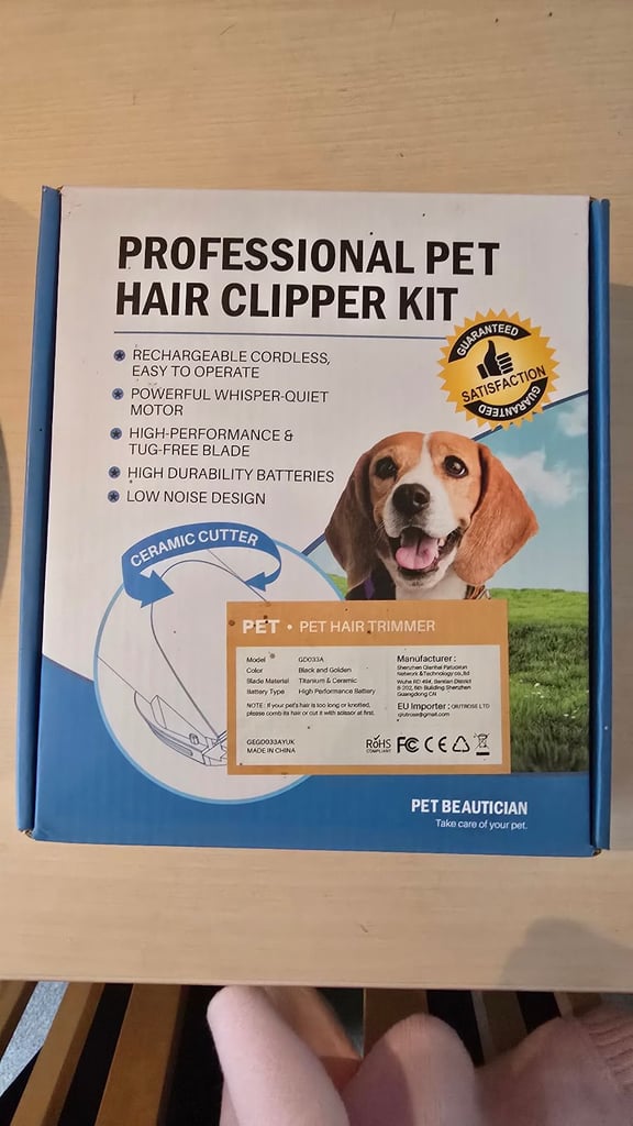 Dog grooming kit