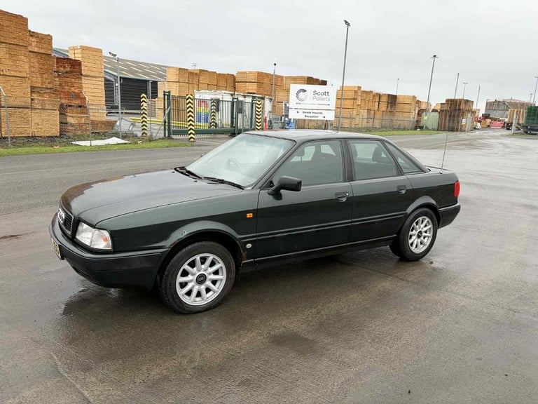 1993 AUDI 80 2.0 mot just expired cheap retro running project 