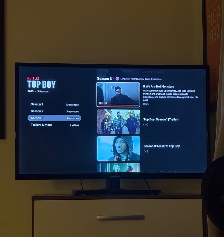 38 inch Panasonic TV