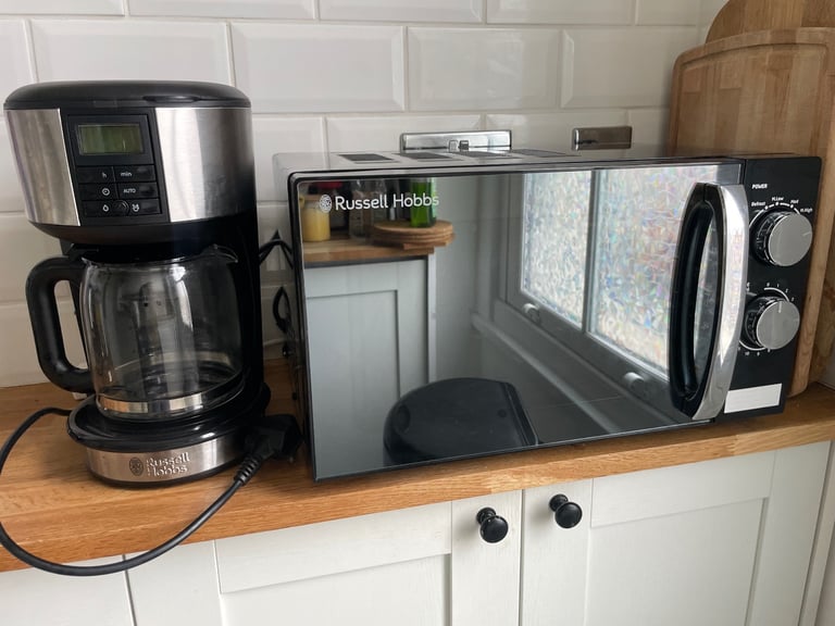 image for Russell Hobbs Coffee maker & microwave set 