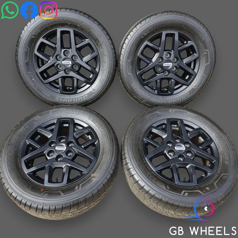 Genuine Ford Transit Trail 16" alloy wheels PZ31-BA Sport