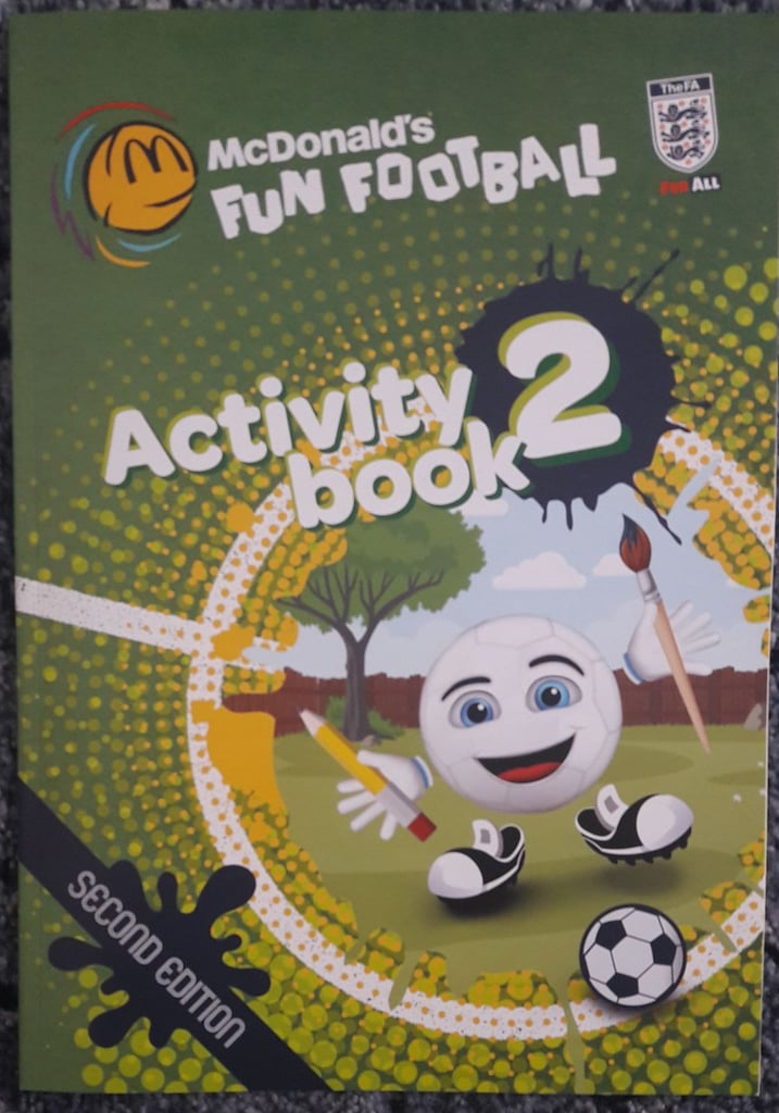 McDonalds Football Activity Book / books BRAND NEW UNUSED – post or collect