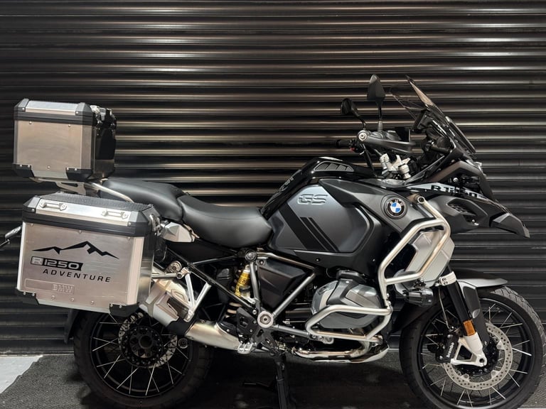 2023 73 BMW R1250 GS ADVENTURE TE Triple Black Htd Seats  5203 Miles