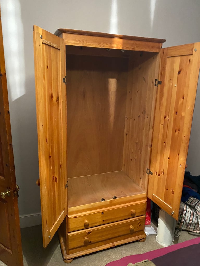 Free delivery pine wardrobe 