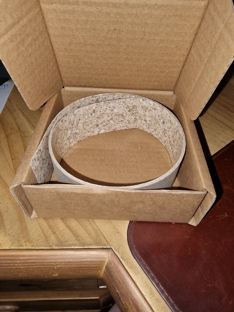 image for Worktop edging Taurus beige 1.53m x 45mm 2 boxes NEW