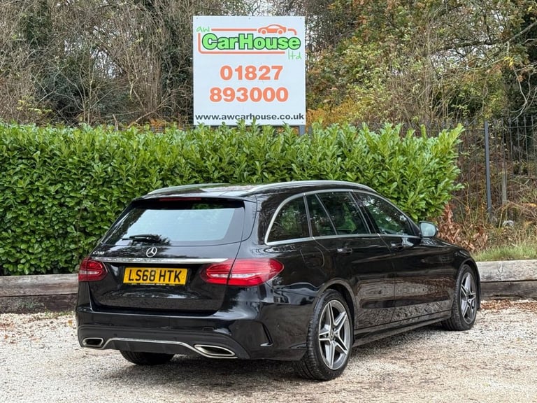 2018 68 MERCEDES-BENZ C-CLASS 1.5 C200 MHEV EQ BOOST AMG LINE ESTATE 5DR PETROL 