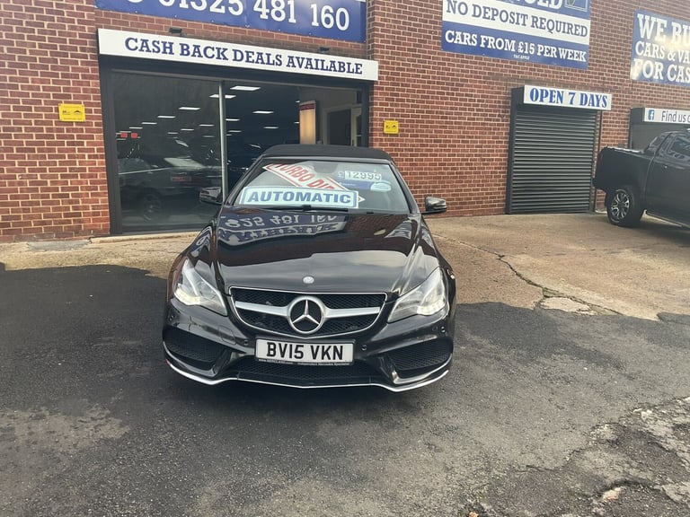 2015 Mercedes-Benz E Class E250 CDI AMG Line 2dr 7G-Tronic CONVERTIBLE Diesel Automatic