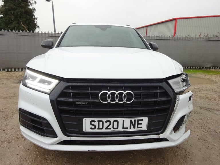 2020 20 REG AUDI Q5 S LINE BLACK EDITION 45 TFSI QUATTRO AUTO DAMAGED SALVAGE