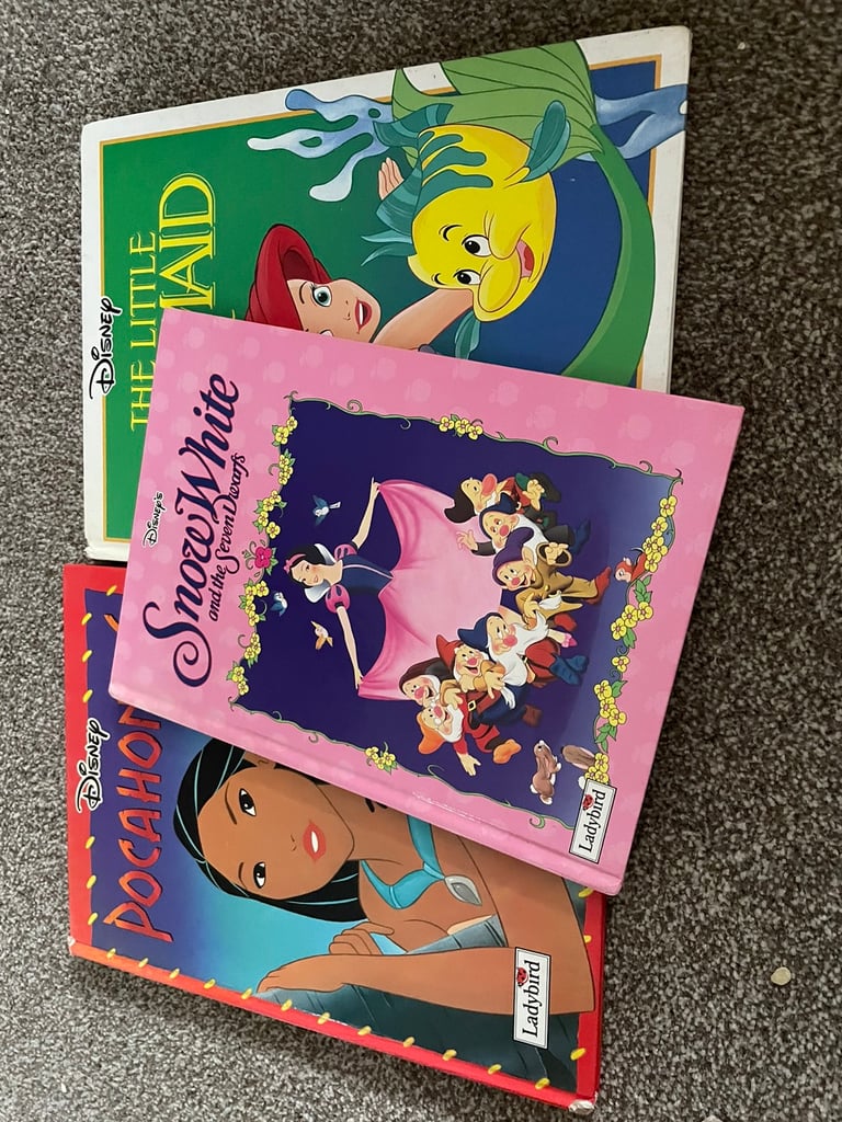 Disney hard books from 20 years ago