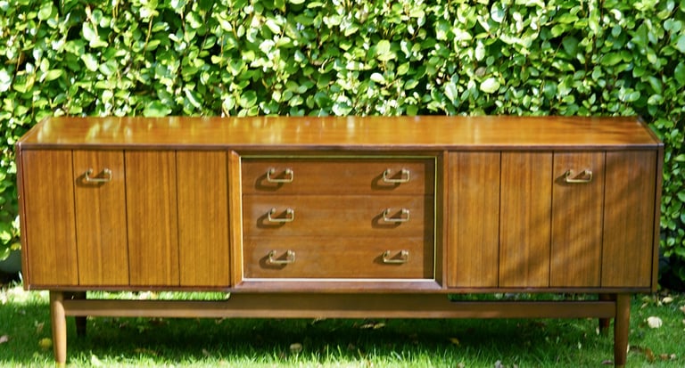 G Plan E Gomme 1950s Teak Mid Century Sideboard 