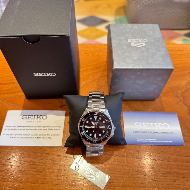 image for Seiko watch automatic 42mm brand new