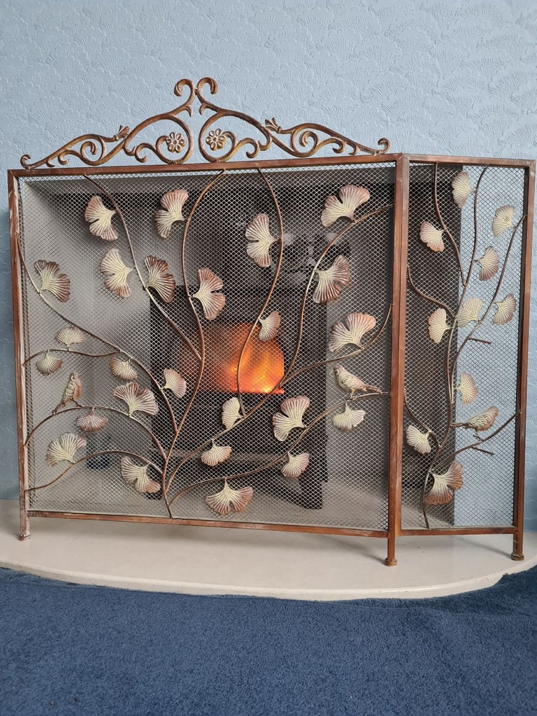 Three Panel Fire Guard