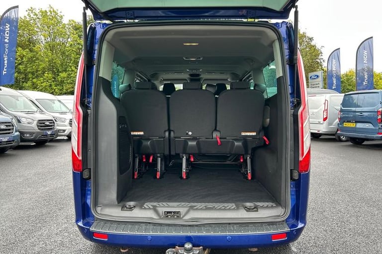2017 Ford Tourneo Custom Titanium L2 LWB 8 Seat Minibus FWD 2.0 TDCi 130ps Low Roof, NO VAT, AIR ...