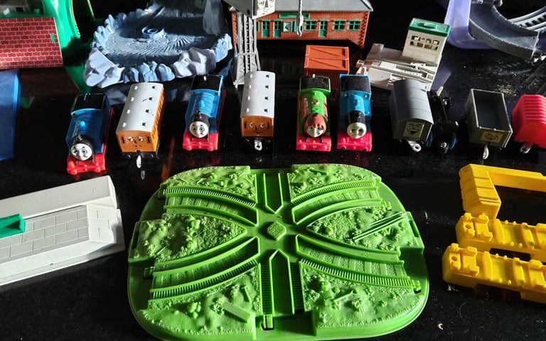 Thomas the Tank train set